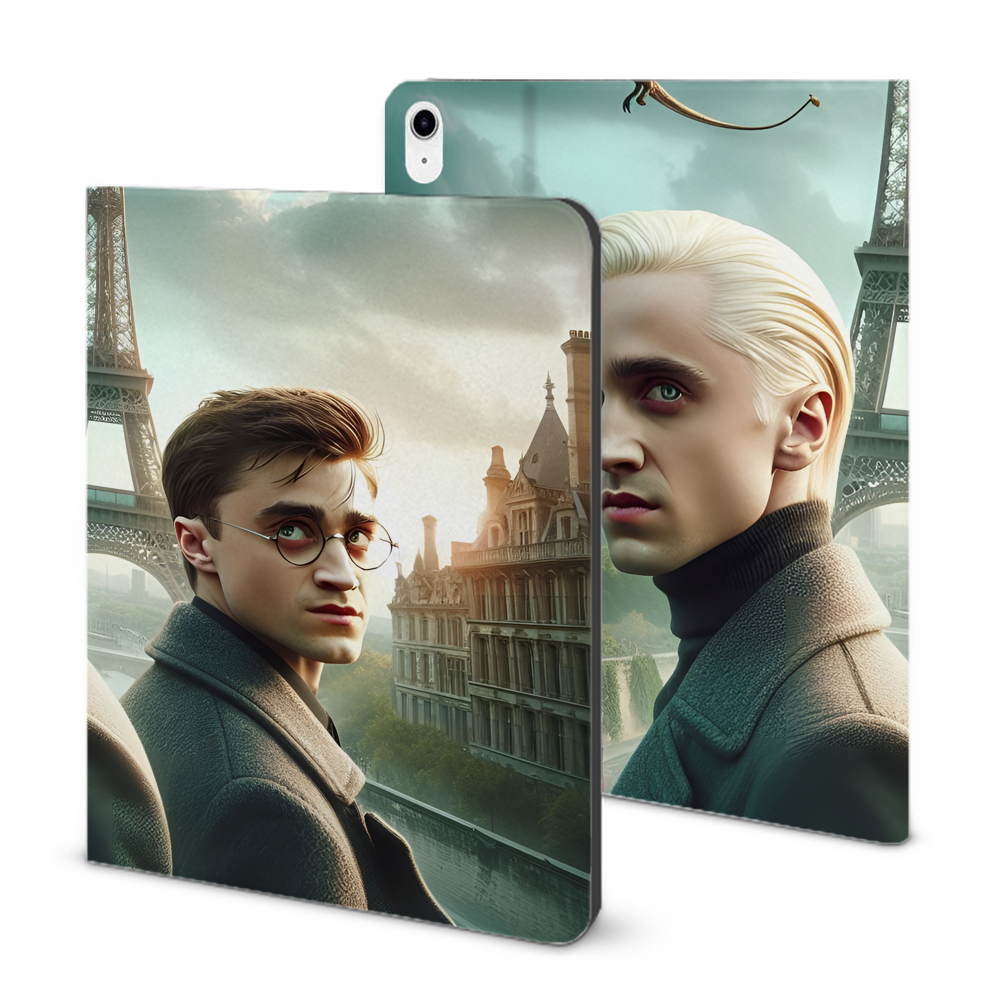 （画像用） Harry Potter ハリー・ポッターシリーズ IPad ケース ブック型 PUレザー TPU 耐衝撃 軽量 薄型 ペン収納なし 全面保護 IPad 各モデル対応